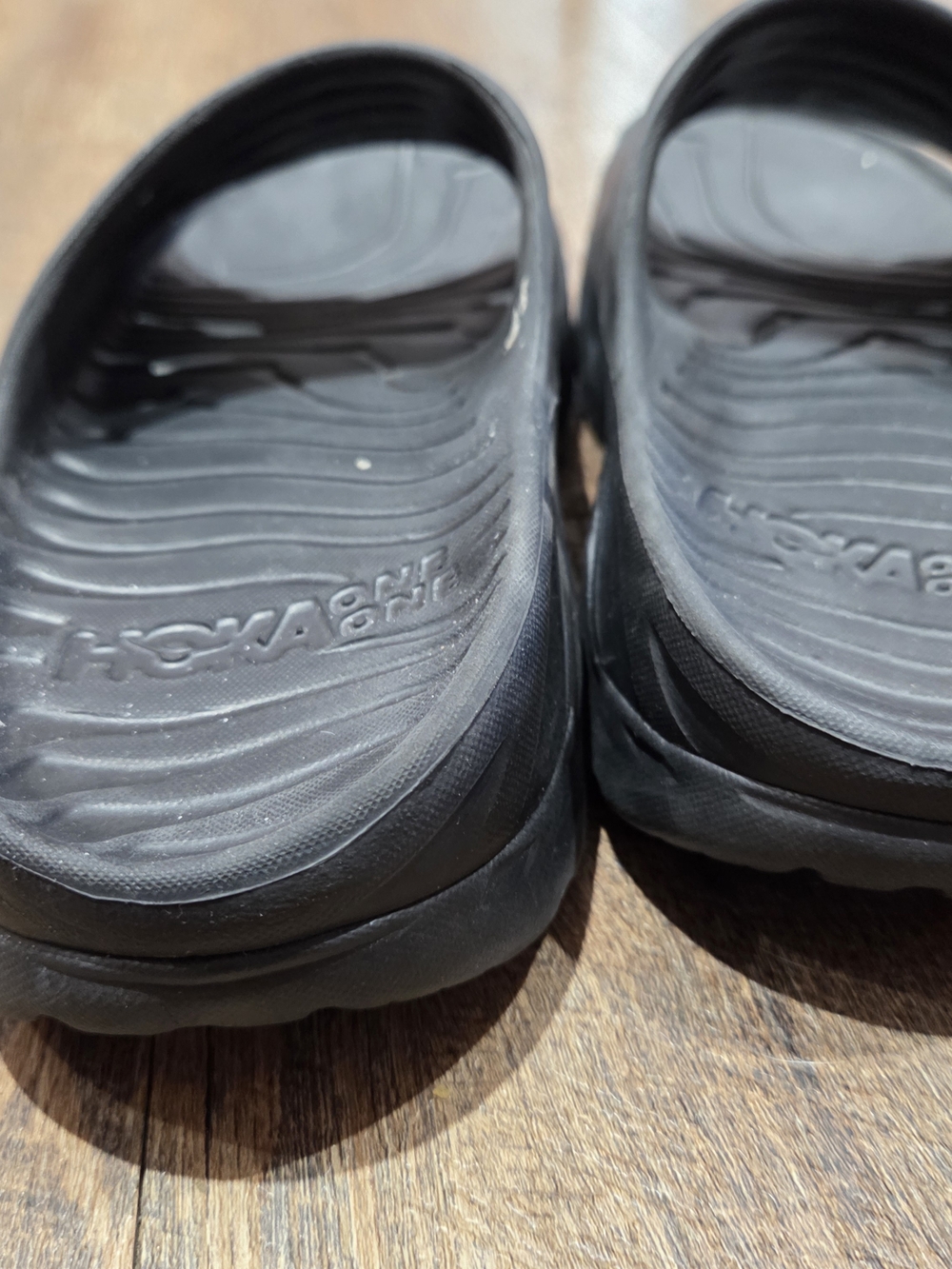 Hoka Black Women's Slide Sandals - Cushioned Slip-On - Picture 7 of 10